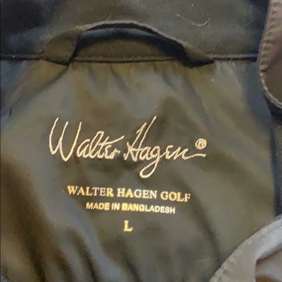 Walter Hagen Golf Short Sleeve Windbreaker Sz L - Picture 3 of 3
